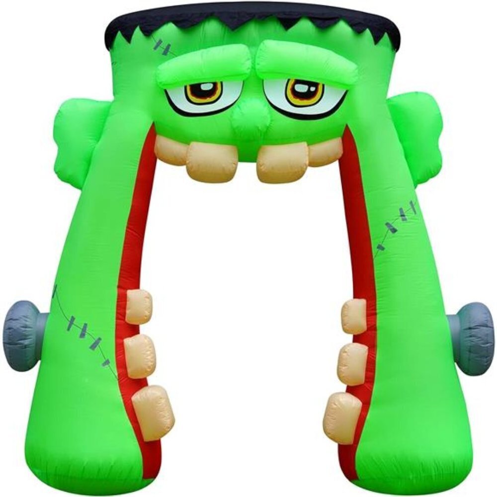 Inflatable Monster Mouth Archway 10ft LED Outdoor Halloween
